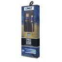 Cable de Datos V8 MicroUSB - Lets - 3.1A  - Tela Jean
