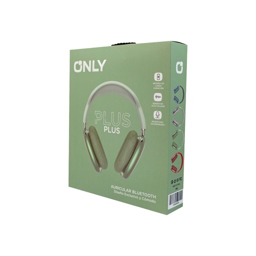 Auriculares Inalambricos  Bluetooth - Only - P9 - verdes