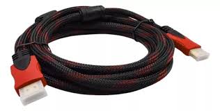 Cable HDMI a HDMI - Engomado- Mallado 1.5Mts